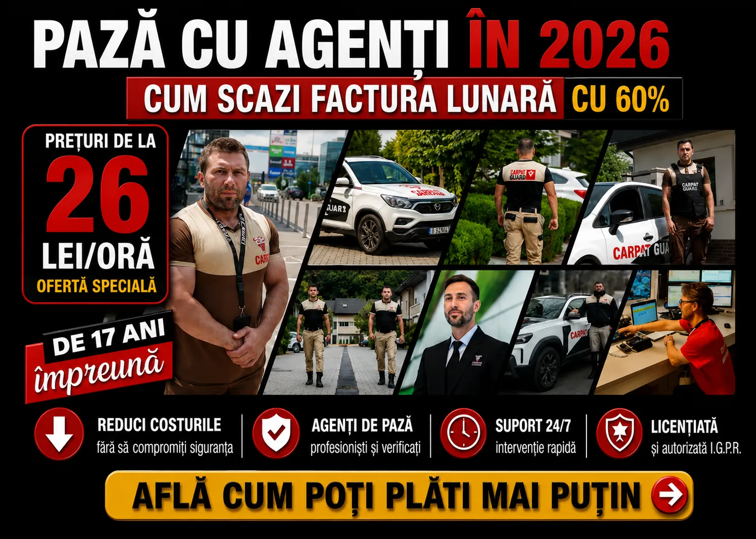 CarpatGuard - Paza cu agenti